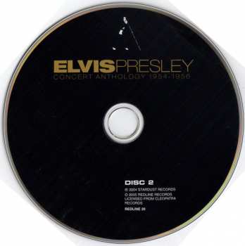 2CD Elvis Presley: Concert Anthology 1954-1956