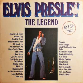 10LP/Box Set Elvis Presley: The Legend