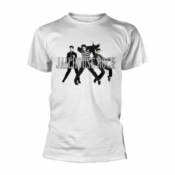 Merch Elvis Presley: Tričko Jailhouse (white)