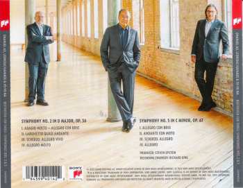 CD Ludwig van Beethoven: Beethoven for Three - Symphonies Nos. 2 and 5