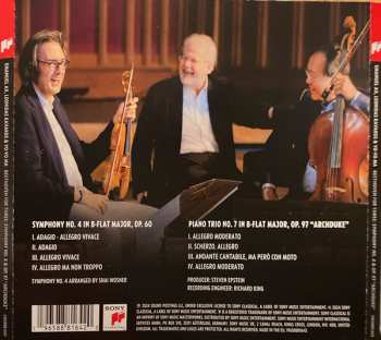 CD Yo-Yo Ma: Beethoven For Three: Symphony No. 4 And Op. 97 "Archduke"