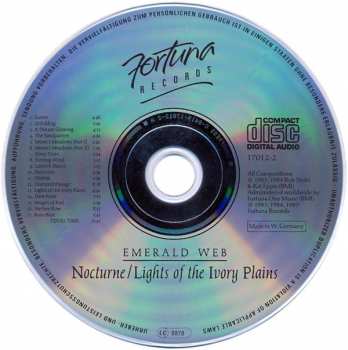 CD Emerald Web: Nocturne / Lights Of The Ivory Plains