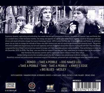 CD Emerson, Lake & Palmer: Live in Zurich 1970