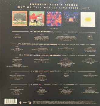10LP/Box Set Emerson, Lake & Palmer: Out Of This World: Live (1970-1997) DLX