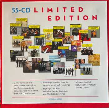55CD/Box Set Emerson String Quartet: The New Complete Recordings On Deutsche Grammophon LTD