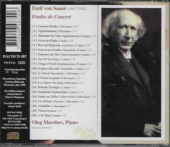 CD Oleg Marshev: Etudes De Concert
