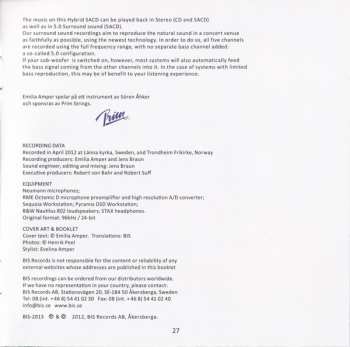 SACD Emilia Amper: Trollfågeln = The Magic Bird