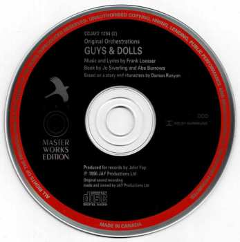 2CD Frank Loesser: Guys And Dolls