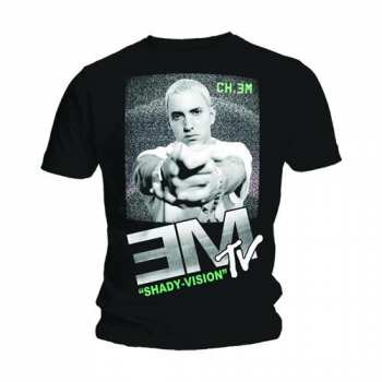 Merch Eminem: Tričko Em Tv Shady Vision 