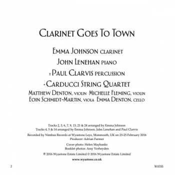CD The Carducci String Quartet: Clarinet Goes To Town