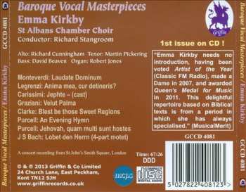 CD Johann Sebastian Bach: Baroque Vocal Masterpieces