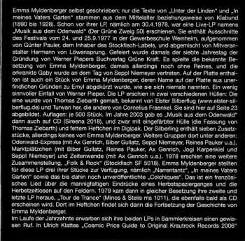CD Emma Myldenberger: Emma Myldenberger