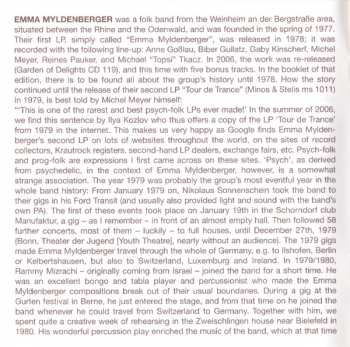 CD Emma Myldenberger: Tour De Trance