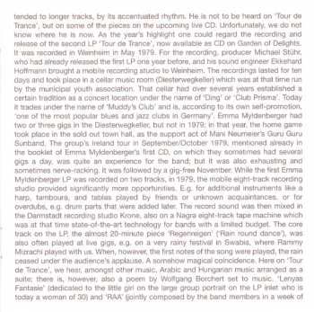 CD Emma Myldenberger: Tour De Trance