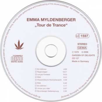 CD Emma Myldenberger: Tour De Trance