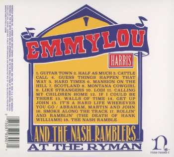 CD Emmylou Harris: At The Ryman DIGI