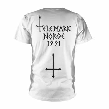 Merch Emperor: Tričko Old School Logo Emperor (white) S
