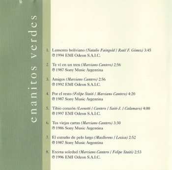 CD Enanitos Verdes: Antología