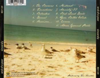 CD End Of A Year: Sincerely