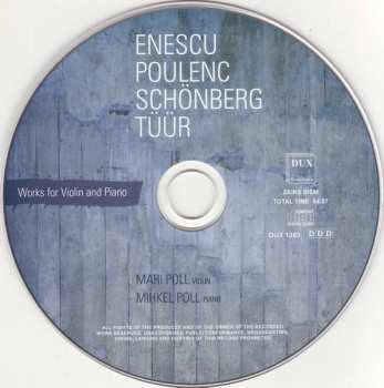 CD Arnold Schoenberg: Works For Violin And Piano