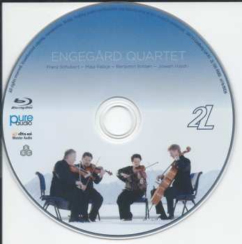 Blu-ray/SACD Engegård Quartet: Franz Schubert - Maja Ratkje - Benjamin Britten - Joseph Haydn