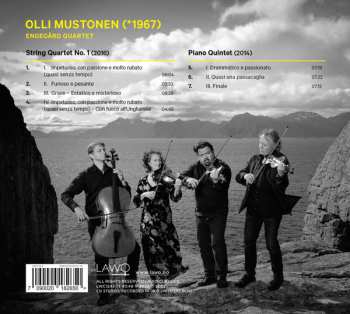 CD Olli Mustonen: Mustonen: String Quartet No. 1 / Piano Quintet
