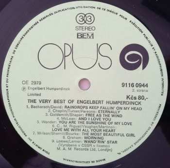LP Engelbert Humperdinck: The Very Best Of Engelbert Humperdinck