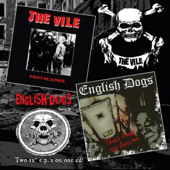 CD English Dogs: Tales From The Asylum / Provocation Split CD