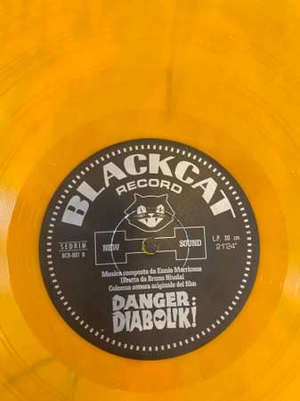 LP Ennio Morricone: Danger Diabolik! (Original Motion Picture Soundtrack) CLR