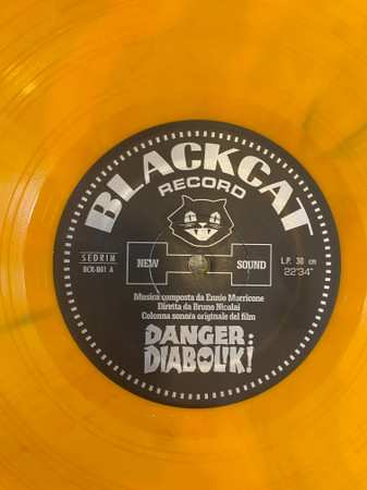 LP Ennio Morricone: Danger Diabolik! (Original Motion Picture Soundtrack) CLR