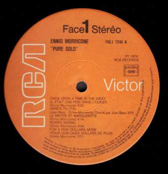 LP Ennio Morricone: Disque D'or