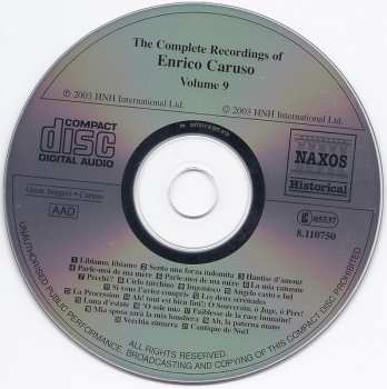 CD Enrico Caruso: Caruso: Complete Recordings, Volume 9