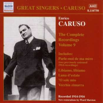 CD Enrico Caruso: Caruso: Complete Recordings, Volume 9