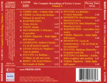 CD Enrico Caruso: The Complete Recordings Volume 3