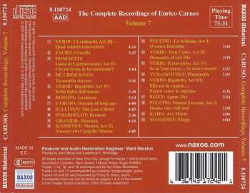 CD Enrico Caruso: The Complete Recordings - Volume 7