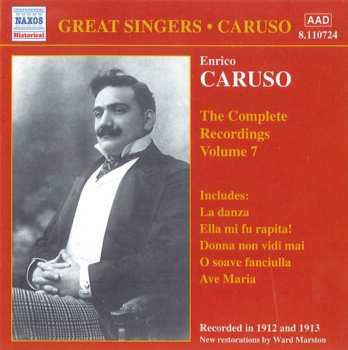 CD Enrico Caruso: The Complete Recordings - Volume 7
