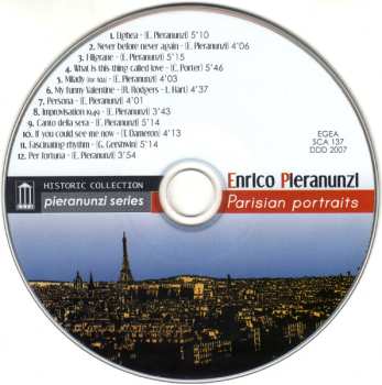 CD Enrico Pieranunzi: Parisian Portraits
