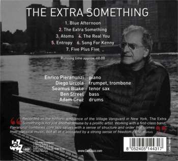 CD Enrico Pieranunzi Quintet: The Extra Something - Live At The Village Vanguard