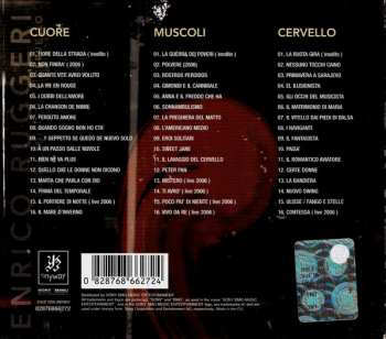 3CD Enrico Ruggeri: Cuore Muscoli E Cervello