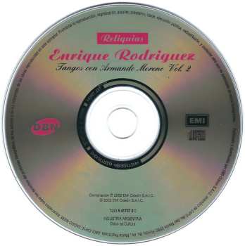 CD Enrique Rodríguez Y Su Orquesta: Tangos Con Armando Moreno Vol. 2