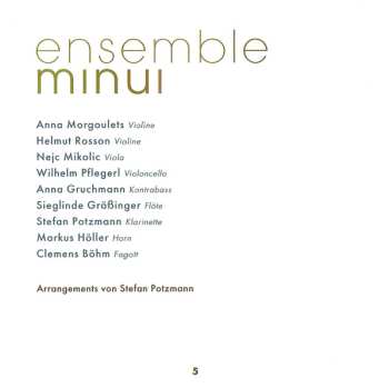SACD Giacomo Puccini: Opera Suites For Nonet – Act 2