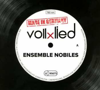CD Ensemble Nobiles: Vollxlied Made In Germany