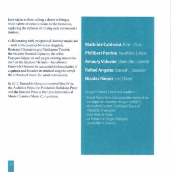 CD Ensemble Ouranos: Ligeti, Nielsen, Dvorak (Quintettes À Vent)