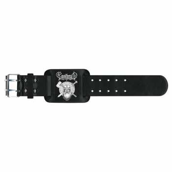 Merch Ensiferum: Kožený náramok Sword & Axe