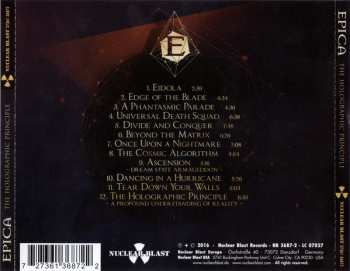 CD Epica: The Holographic Principle