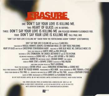 CD Erasure: Don't Say Your Love Is Killing Me