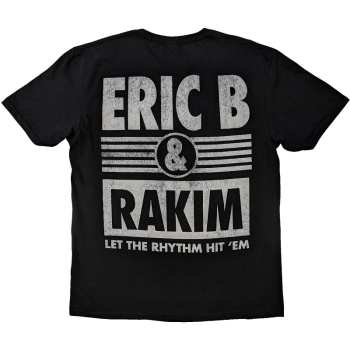 Merch Eric B. & Rakim: Eric B. & Rakim Unisex T-shirt: Let The Rhythm Begin (back Print) (small) S