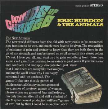 5CD/Box Set Eric Burdon & The Animals: When I Was Young (The MGM Recordings 1967-1968)