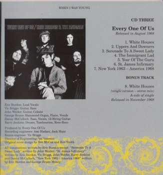 5CD/Box Set Eric Burdon & The Animals: When I Was Young (The MGM Recordings 1967-1968)