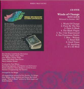 5CD/Box Set Eric Burdon & The Animals: When I Was Young (The MGM Recordings 1967-1968)